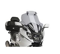 Puig 9513H Cupolino Touring Con Visiera visiera regolabile, Fumé
