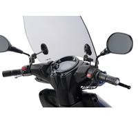 PUIG CUPOLINO SCOOTER URBAN PER YAMAHA AEROX 4 14-20 FUME CHIARO