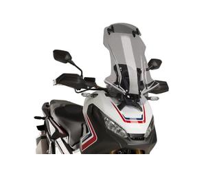 Puig 9712H Cupolino Touring Con Visiera visiera regolabile, Fumé