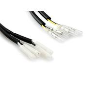 Puig 9772N Kit Cablaggio Plug&Play Adattatore per Installazione Senza Tagli di luci Targa e Accessori elettrici, Nero