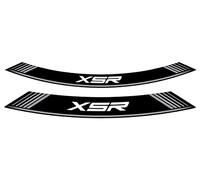 Puig Yamaha Xsr700 2025 Rim Stripe 8 Units Nero