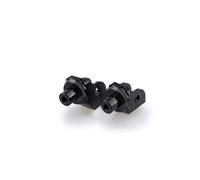 PUIG Adattatori poggiapiedi fissi per conducente BMW R1300 GS OPTION 2023-2024 Nero 7246N