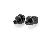 PUIG Adattatori poggiapiedi fissi conducente Yamaha XT1200Z 2014-2020 Nero