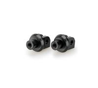 PUIG ADATTATORI POGG. FISSI CONDUCENTE YAMAHA YZF-R7 2022-2024 NERO