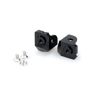 Motoplastic Adattatori poggiapiedi conducente BMW R1200GS 2013-2016 Regolabili Nero