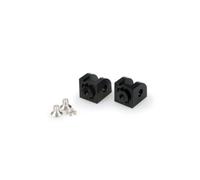 PUIG ADATTATORI POGG. REGOLABILI CONDUCENTE SUZUKI GSX-8TT 2025 NERO