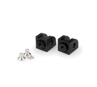 PUIG ADATTATORI POGG. REGOLABILI CONDUCENTE SUZUKI GSX-S1000 GT 2022-2024 NERO