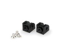 PUIG ADATTATORI POGG. REGOLABILI CONDUCENTE SUZUKI GSX-S1000 GT 22-25 NERO