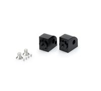 PUIG ADATTATORI POGG. REGOLABILI PASSEGGERO BMW R1250 R 2018-2024 NERO