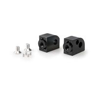 PUIG ADATTATORI POGG. REGOLABILI PASSEGGERO YAMAHA TRACER 9 2021-2024 NERO