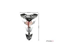 PUIG ADESIVI PROTEZIONE SERBATOIO JOKER GRIGIO 6496U