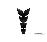 Puig 9304C Adesivi Protezione Serbatoio Modello Leather Carbon Look