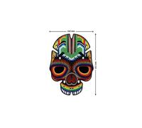 PUIG ADESIVI PROTEZIONE SERBATOIO MODELLO SKULL I ROSSO