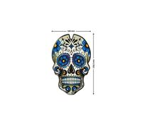 PUIG ADESIVI PROTEZIONE SERBATOIO SKULL BLU 3673A