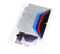 PUIG ADESIVO BORSA LATERALE MOD. ADVENTURE NAVIGATOR K25 BMW R1200 GS 17-18 NERO