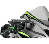 Puig Aileron Specchio Downforce Spoiler Destro Nero Kawasaki Ninja ZX-6R 24 - 25