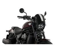 PUIG CUPOLINO SEMICARENATO ANARCHY PER HONDA CL500 23-24 NERO
