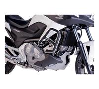 Puig Barre di protezione motore per Honda NC700S 2013 Nero Motoplastic
