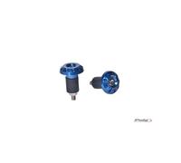 6222 - terminali contrappesi manubrio alluminio compatibile con universal universal COLORE BLU