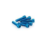 Puig: Blister 6 viti brugola M8 x 30 mm. blu