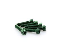 Puig: Blister 6 viti brugola M8 x 35 mm. Verde