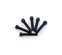 Puig: Blister 6 viti brugola M8 x 45 mm. nero