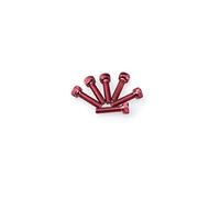 Puig: Blister 6 viti m5 x 20 mm. rosso