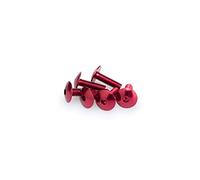 Puig: Blister 6 viti panciuto M6 x 20 mm. rosso