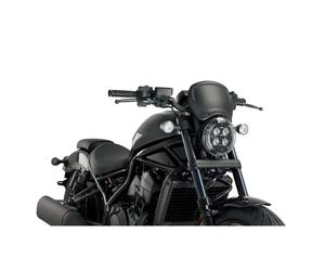 PUIG CARENATURA FRONTALE HONDA CMX1100 DCT REBEL 21-24 NERO OPACO