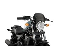 PUIG CARENATURA FRONTALE IN ALLUMINIO HONDA CMX 500 SE REBEL 20-24 NERO