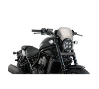 PUIG CARENATURA FRONTALE IN ALLUMINIO HONDA CMX1100 DCT REBEL 21-24 SILVER