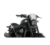 PUIG CARENATURA FRONTALE IN ALLUMINIO PER HONDA CMX1100 DCT REBEL 21-23 SILVER