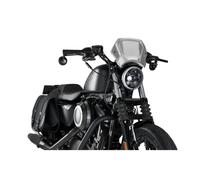 Puig Harley Davidson Short Windshield Argento
