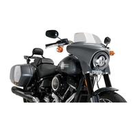 PUIG CUPOLINO HIGH-ROAD SPORT HARLEY D. SOFTAIL SPORT GLIDE FLSB 2021 FUME CHIAR