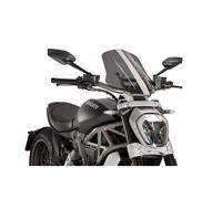 PUIG CUPOLINO N.G. TOURING REGOLABILE DUCATI X DIAVEL S 2016-2018 FUME CHIARO