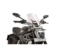 PUIG CUPOLINO N.G. TOURING REGOLABILE DUCATI X DIAVEL S 2019-2024 TRASPARENTE