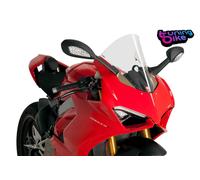 PUIG CUPOLINO RACING PER DUCATI PANIGALE V4 S 20 TRASPARENTE