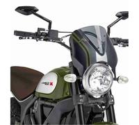 PUIG CUPOLINO RETRO PER DUCATI SCRAMBLER 1100/SPORT/SPECIAL 2018 FUME CHIARO-CAR