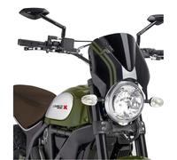PUIG CUPOLINO RETRO DUCATI SCRAMBLER ICON 15-16 NERO-NERO