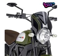 CUPOLINO PUIG FUME SCURO 7652F DUCATI SCRAMBLER 400 SIXTY2 2016 / 2019