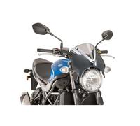 PUIG CUPOLINO RETRO PER SUZUKI SV650 2017 FUME CHIARO-CARBON
