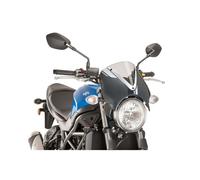 PUIG CUPOLINO RETRO PER SUZUKI SV650 2016 TRASPARENTE-CARBON