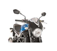 PUIG CUPOLINO RETRO SUZUKI SV650 2016-2024 FUME CHIARO-NERO