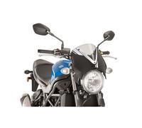 PUIG CUPOLINO RETRO SUZUKI SV650 2016-2024 TRASPARENTE-NERO