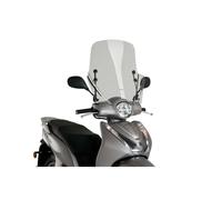Puig 20736W T.X. in PMMA ad Alta Resistenza con Design aerodinamico per Protezione Urbana su Scooter, Trasparente
