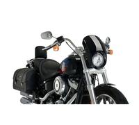 PUIG CUPOLINO SEMICARENATO ANARCHY HARLEY D. SOFTAIL LOW RIDER FXLR 18-20 NERO