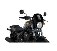 PUIG CUPOLINO SEMICARENATO ANARCHY HONDA CMX500 REBEL 17-19 NERO