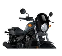 PUIG CUPOLINO SEMICARENATO ANARCHY HONDA CMX500 REBEL 17-19 NERO