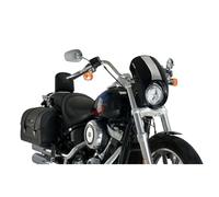 Puig Cupolino semicarenato Anarchy per Harley D. Softail Low Rider FXLR 2019 Nero