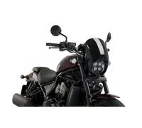 PUIG CUPOLINO SEMICARENATO ANARCHY PER HONDA CL500 23-24 NERO
